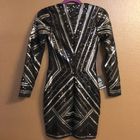 Express Sequin Dress - Picture 6 of 7